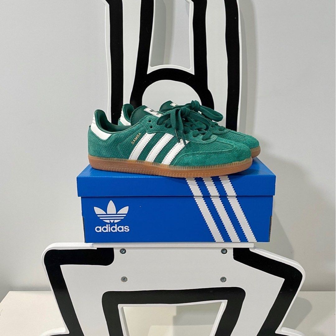 Adidas Originals Samba Collegiate Green Gum HP7902 綠色, 男裝, 鞋, 波鞋- Carousell