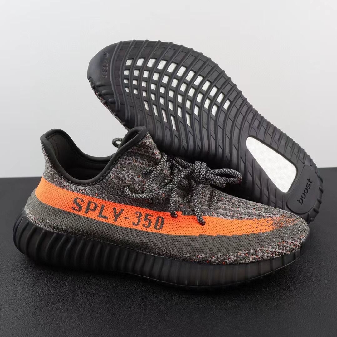 Adidas yeezy gris hotsell orange and black