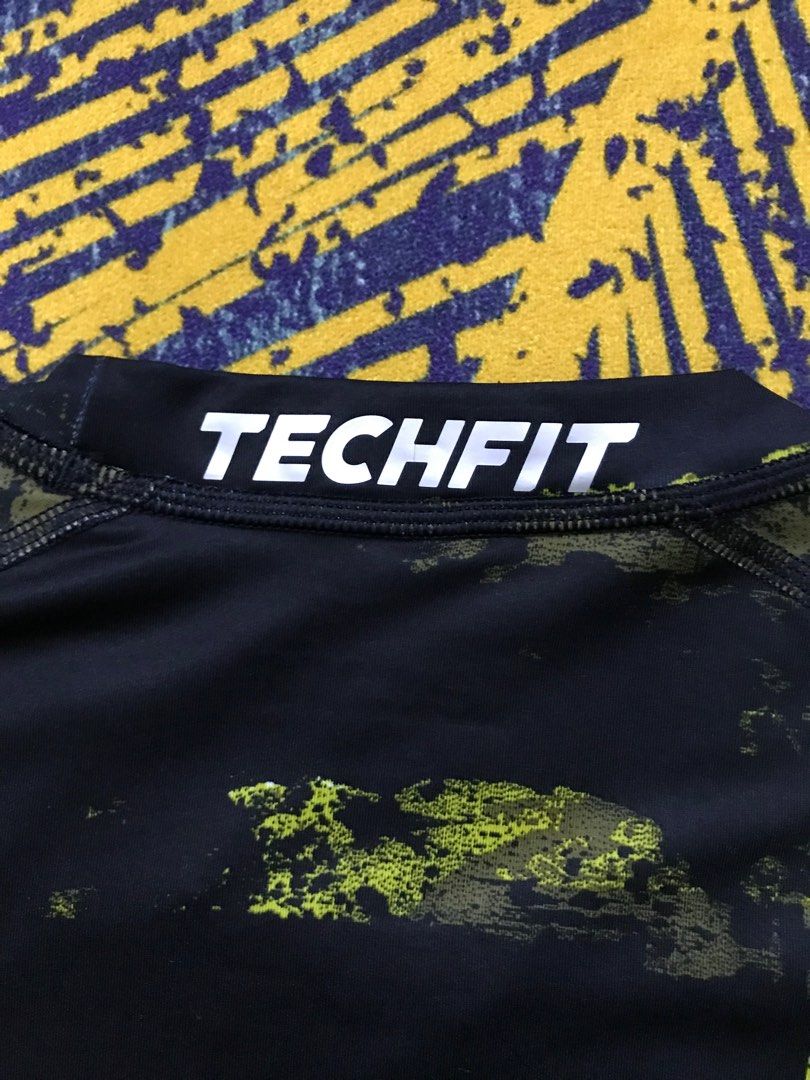 Adidas Techfit compression climalite shirt, Men's Fashion