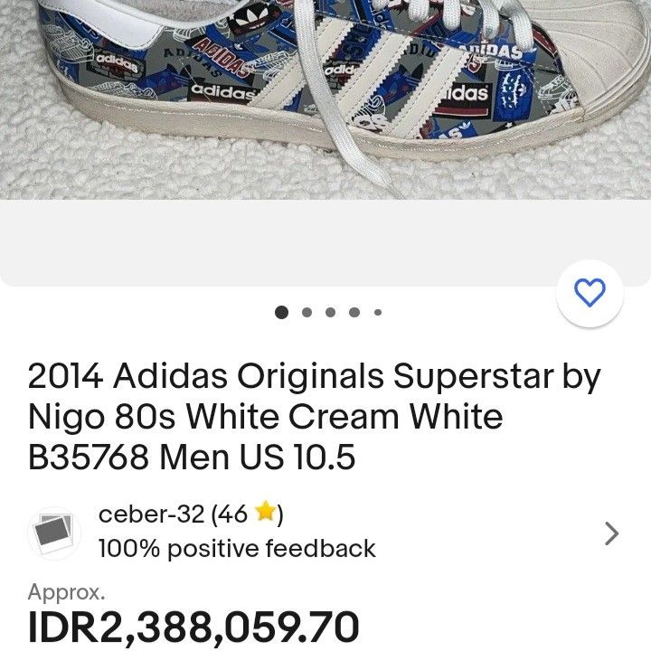 adidas Superstar 80s Pioneers 'Nigo' B35768