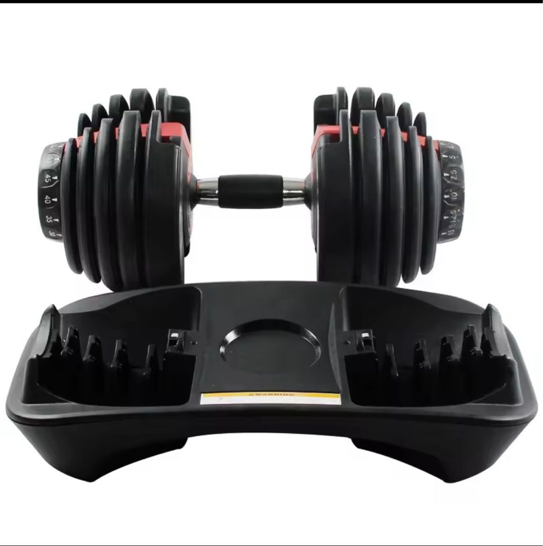 Adjustable dumbbell set 24KG gym equipment Sports Equipment