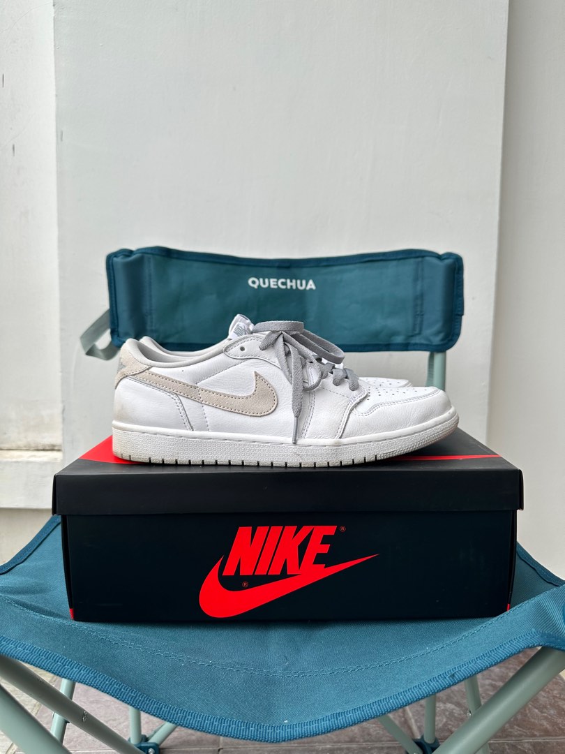 Air Jordan 1 Low OG Neutral Grey Men s Fashion Footwear