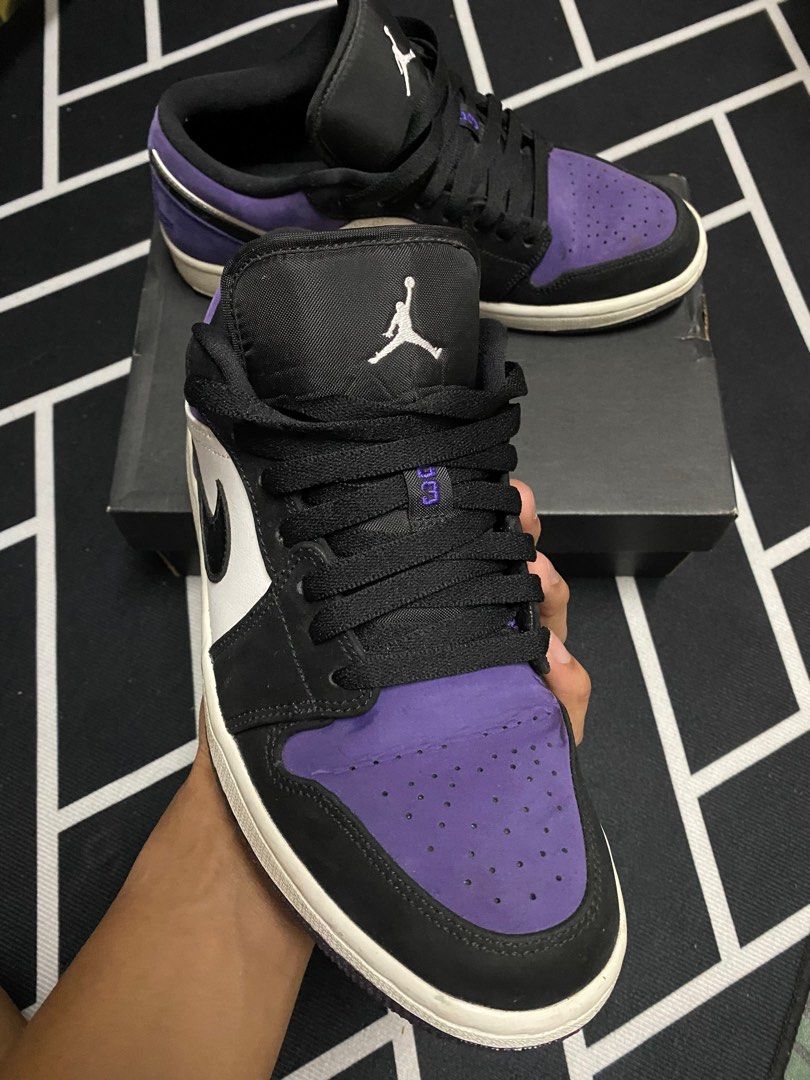 aj 1 low court purple