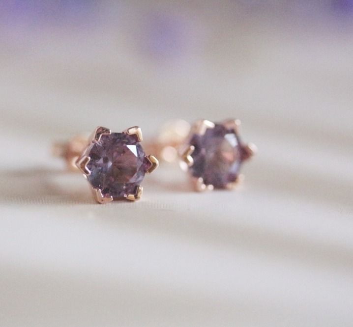 Alexandrite discount earrings studs