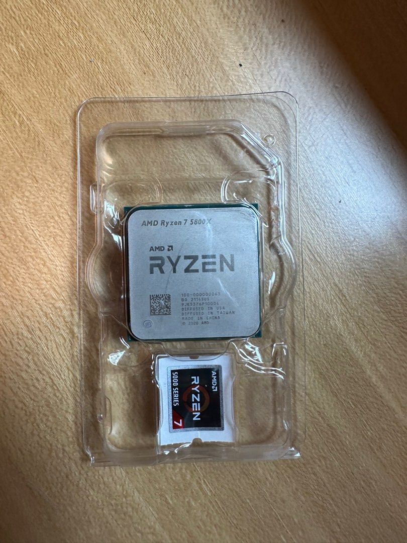 AMD Ryzen 7 5800x, 電腦＆科技, 電腦周邊及配件, 電腦周邊產品- Carousell