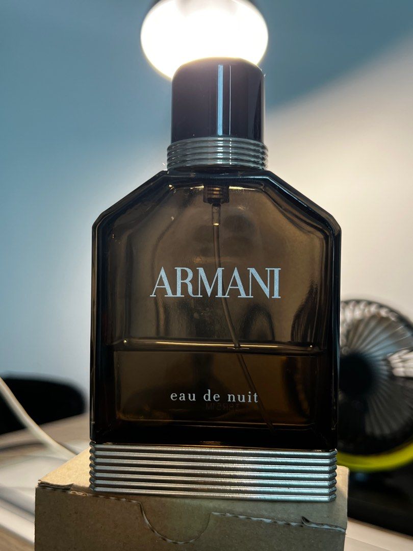 Armani Eau de Nuit Original Perfume Beauty Personal Care