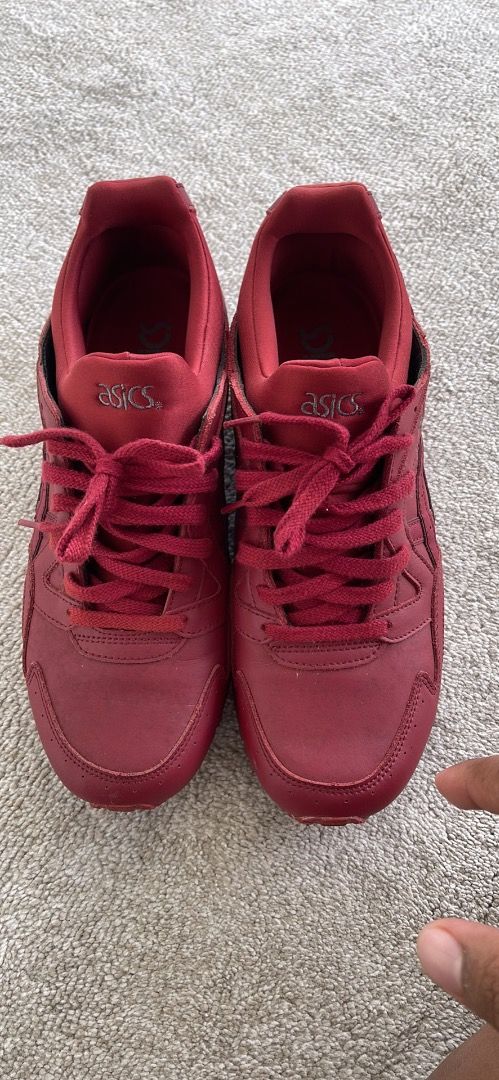 Asics gel lyte 5 deals burgundy