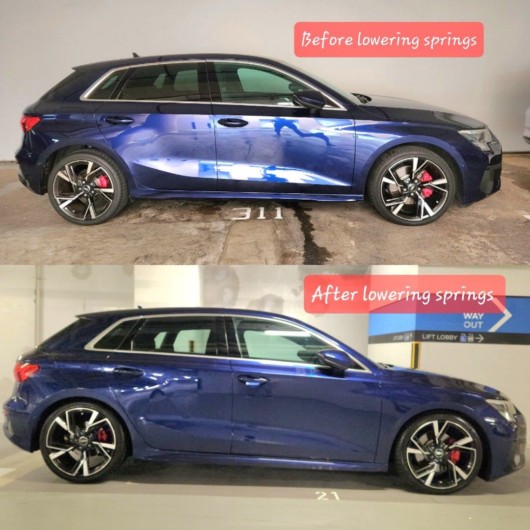 Audi s3 discount 8v lowering springs
