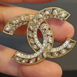 Authentic Chanel CC Brooch