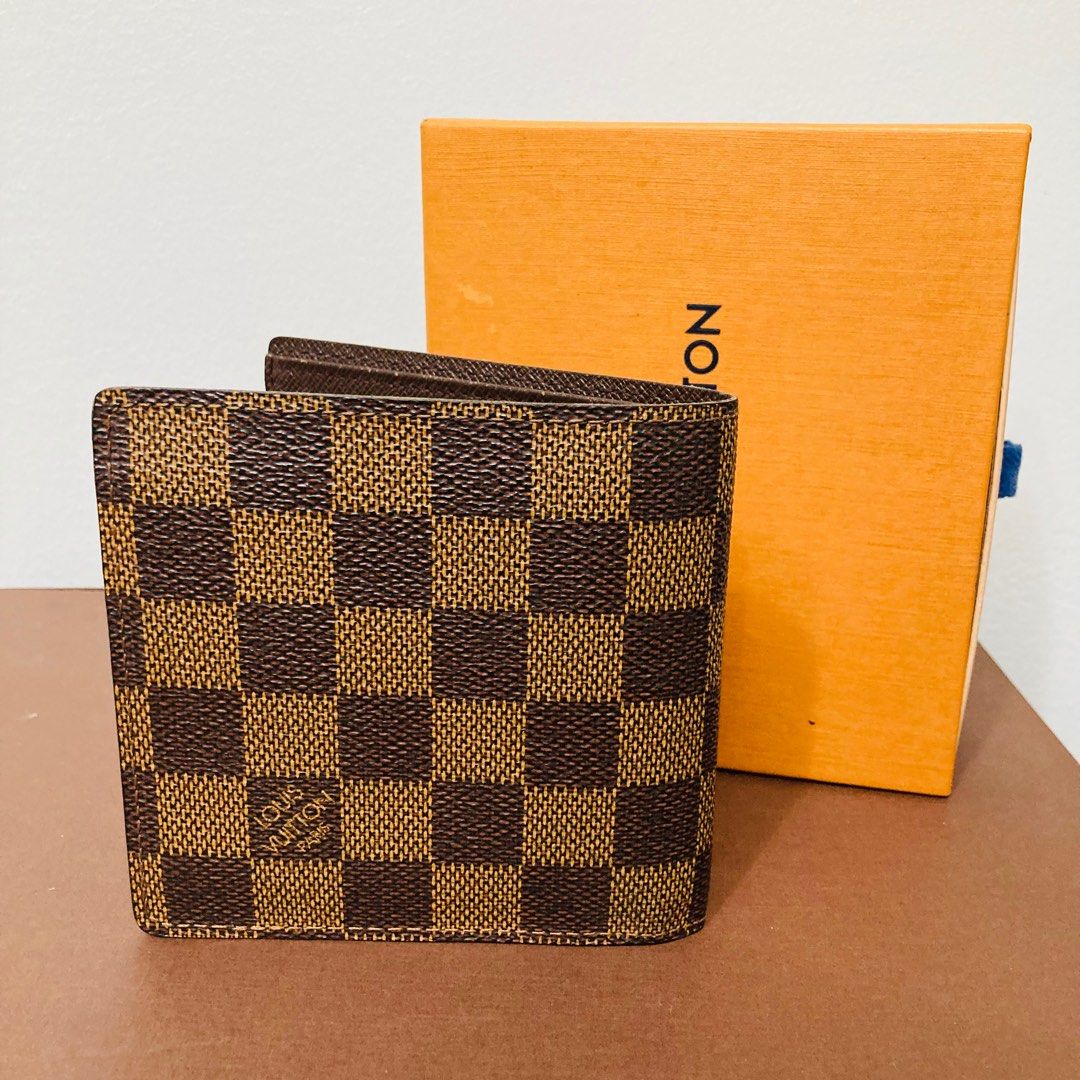 LOUIS VUITTON Damier Graphite Portefeiulle Marco Bifold Wallet