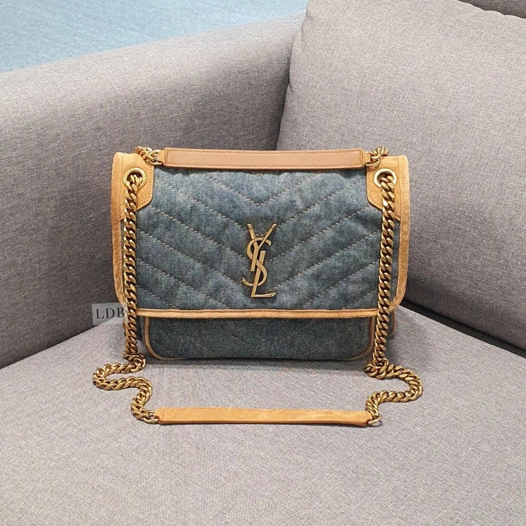 NEW YSL Niki Medium, Luxury, Bags & Wallets on Carousell