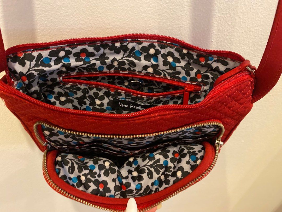 Authentic Vera Bradley Red Bag Women s Fashion Bags Wallets Shoulder Bags on Carousell