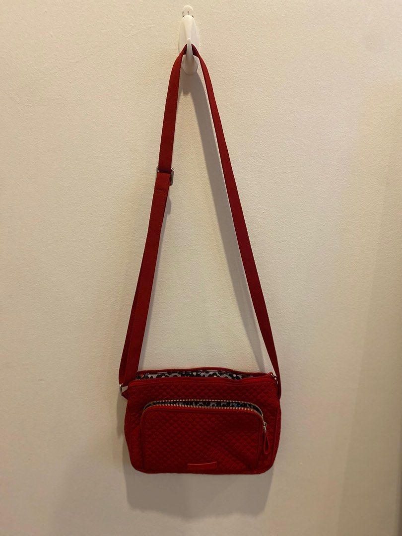 Vera bradley red crossbody outlet
