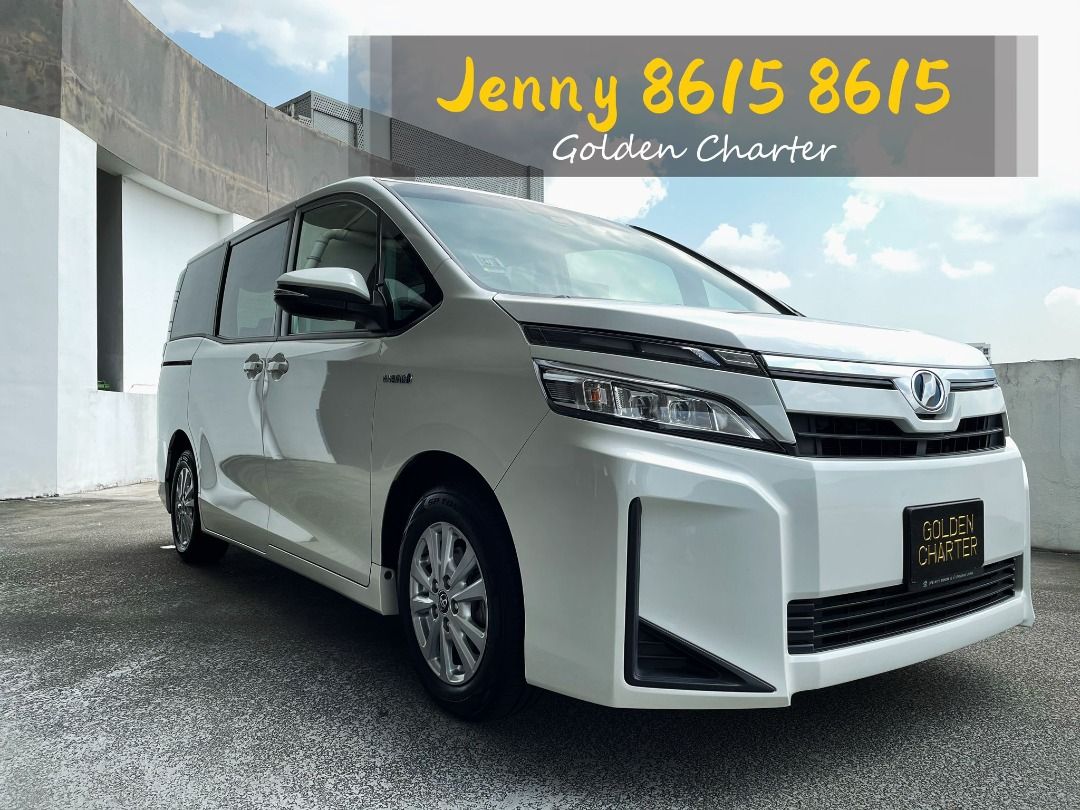 *AVAIL*Toyota Noah voxy hybrid rent for grab premium gojek GOCAR XXL
