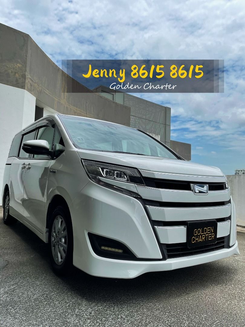 *AVAIL*Toyota Noah voxy hybrid rent for grab premium gojek GOCAR XXL