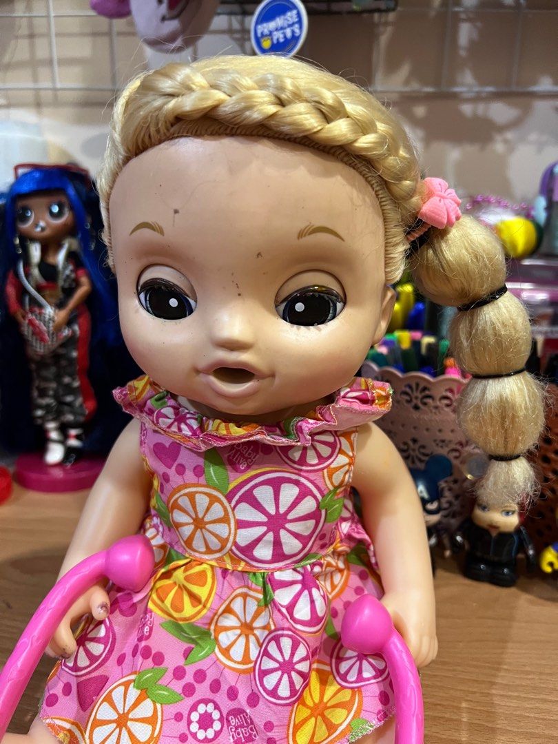 Baby alive sweet tears hot sale blonde