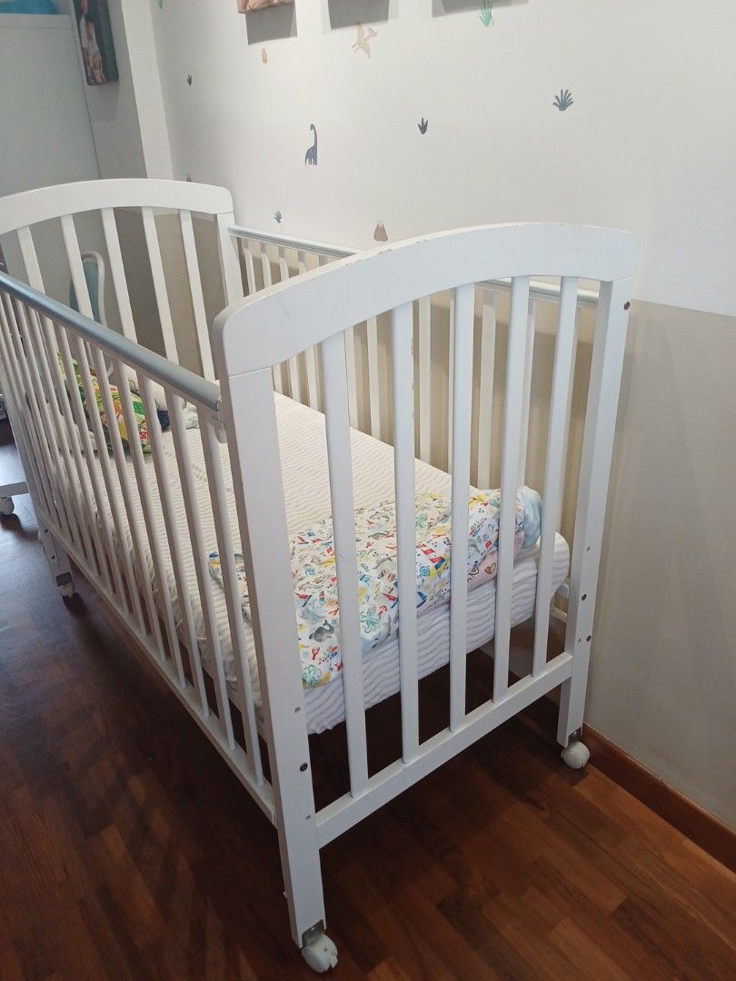 Baby weavers cot bed mattress sales