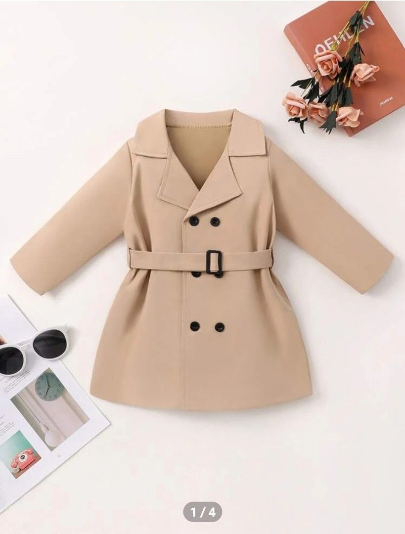 Warm belted coat hotsell