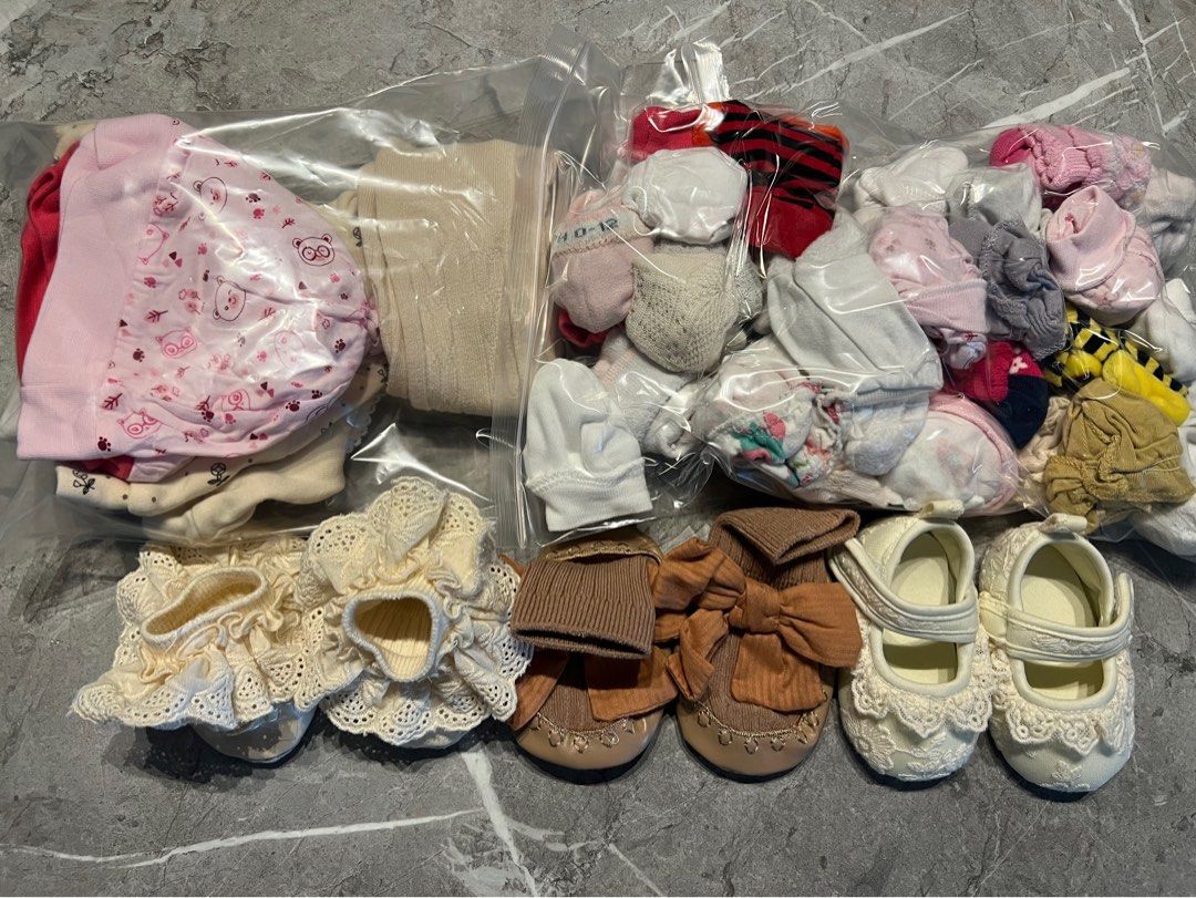 Baby Girl Hats Shoes Mittens very cheap Babies Kids Babies