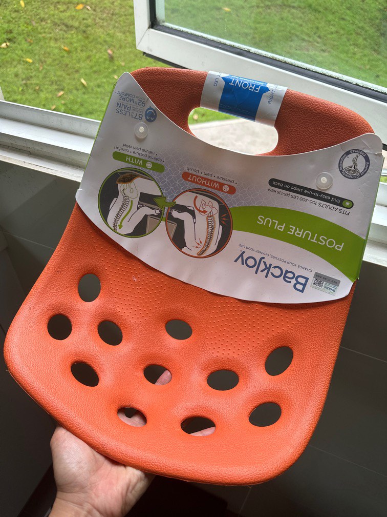 BackJoy Posture Seat Orange