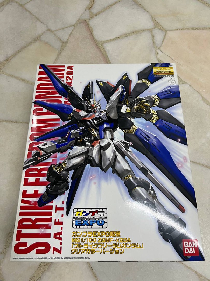 ガンプラEXPO限定】 MG 1/100 ストライクフリーダムガンダム クリア