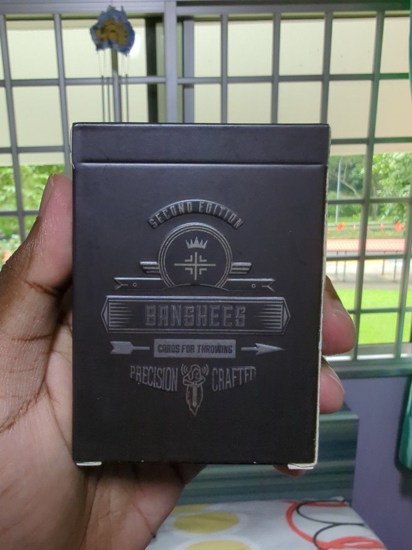 Banshee Throwing Cards, Hobbies & Toys, Toys & Games on Carousell