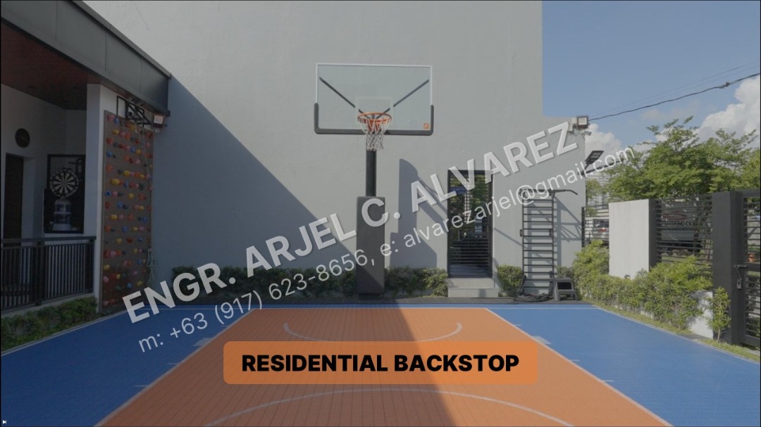 Basketball Backstop for your Residential Use Indoor and Outdoor use