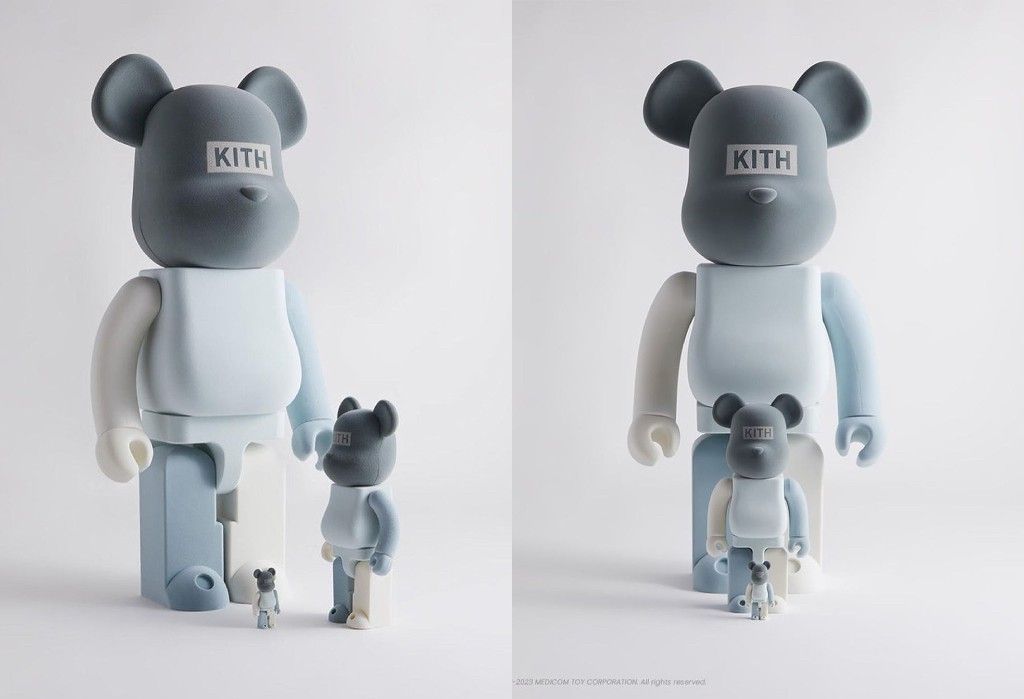 全新Bearbrick × Kith 100%&400% Harbour Set, 興趣及遊戲, 玩具& 遊戲