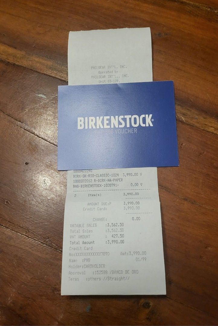 Birkenstock voucher 2025