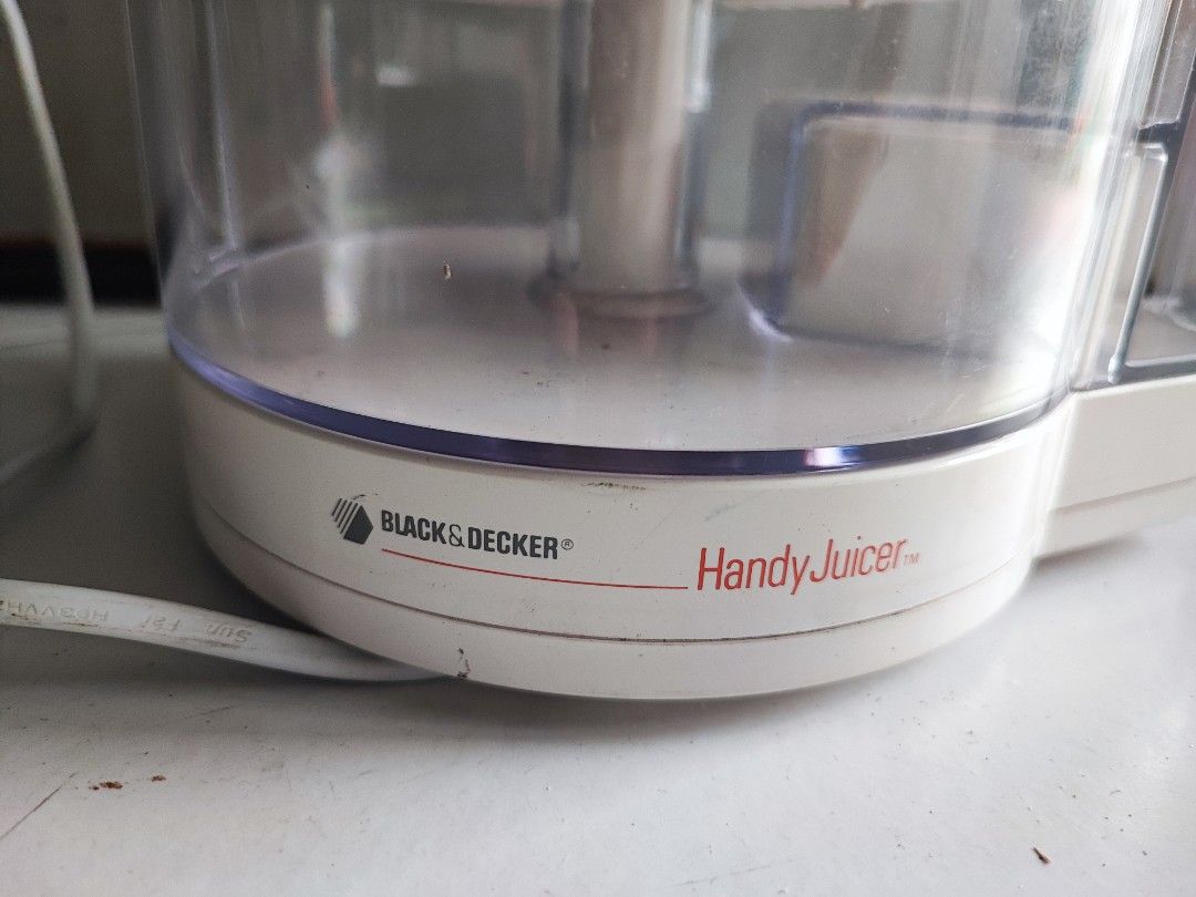Black Decker Electric Handy Juicer TV Home Appliances