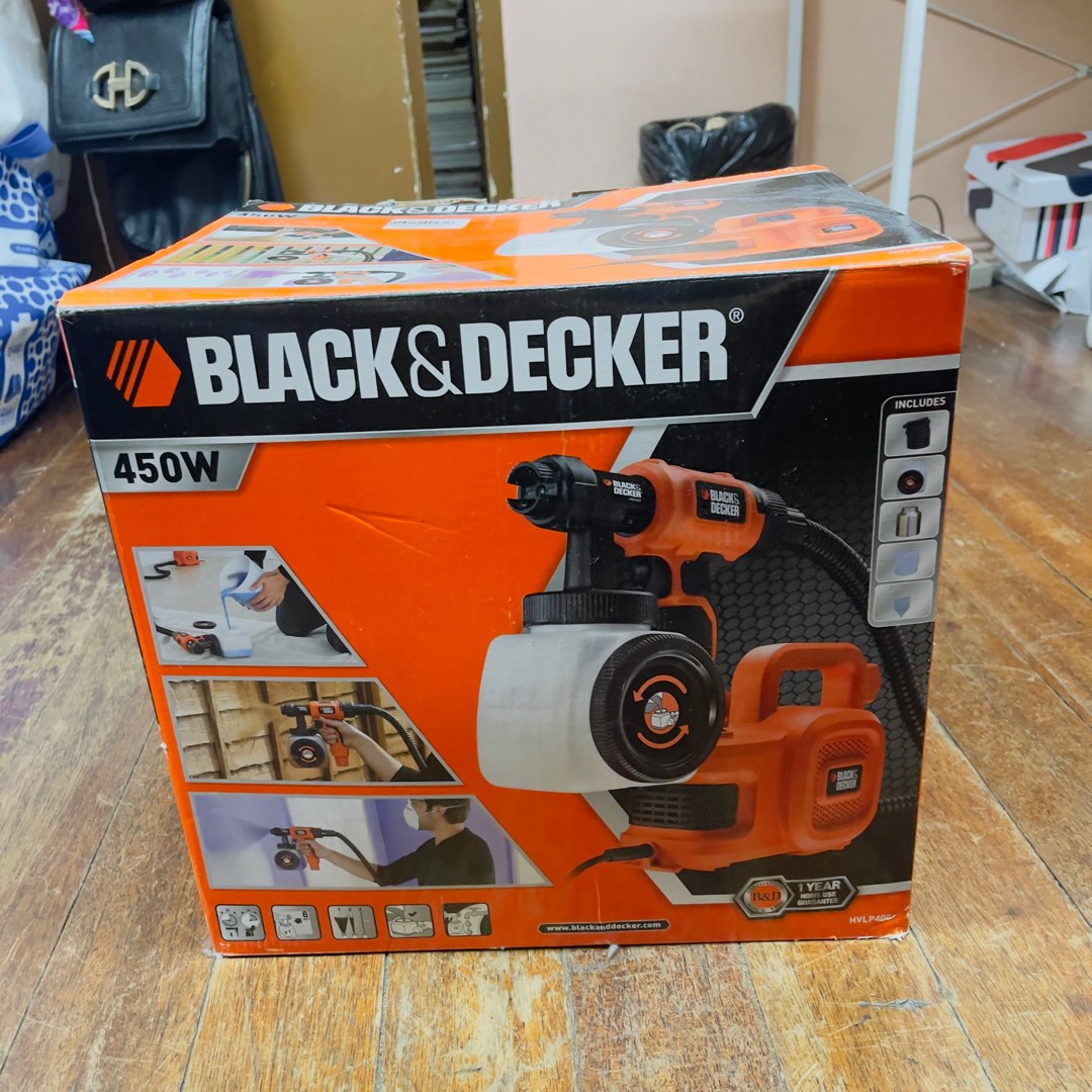 Black&Decker Paint Sprayer, Furniture & Home Living, Home Improvement