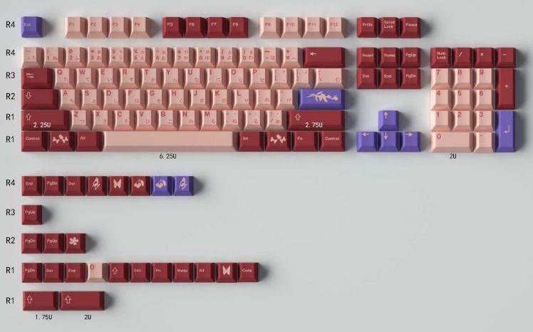 Blossom keycaps, Computers & Tech, Parts & Accessories, Computer ...