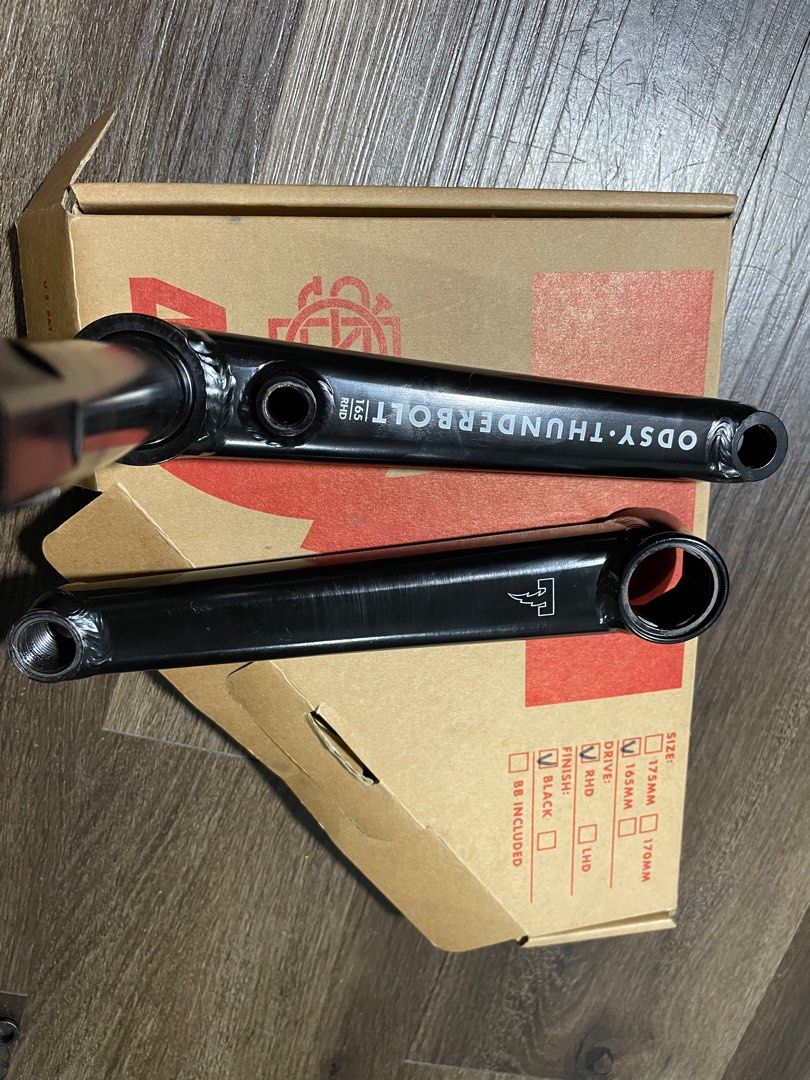 Odyssey thunderbolt cranks 165mm online