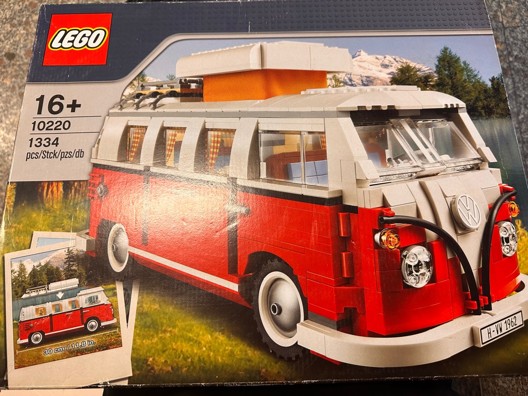 LEGO Volkswagen T1 Camper Van - 10220, Hobbies & Toys, Toys & Games on ...