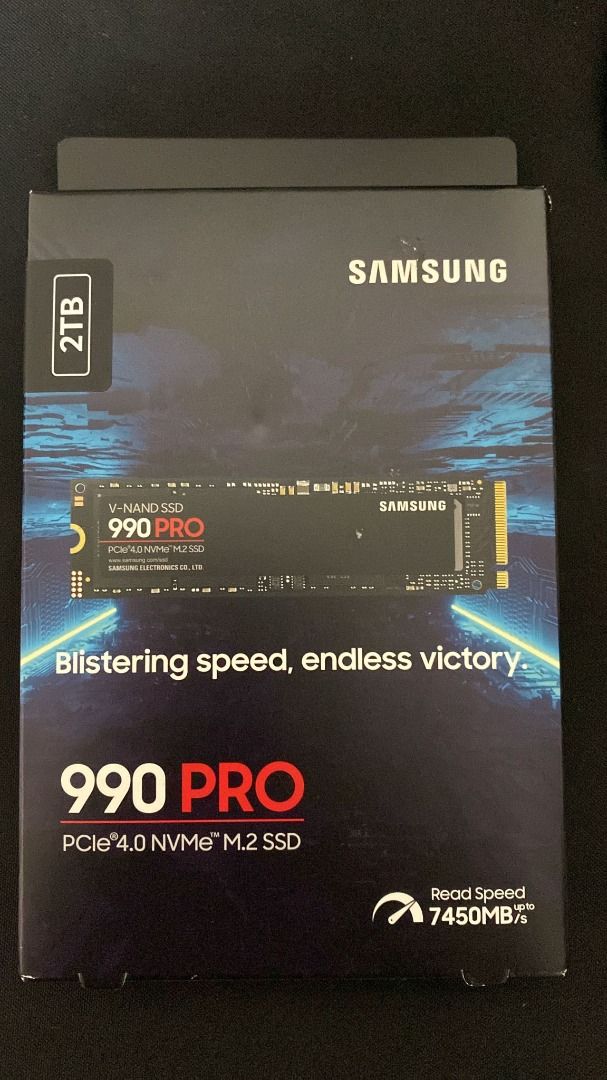 [BNIB] Samsung 990 PRO NVMe M.2 SSD 2TB, Computers & Tech, Parts