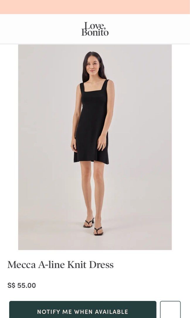 SALE* BNWT LB Love Bonito Mecca A-Line Knit Dress, Women's Fashion, Dresses & Sets, Dresses on Carousell SALE* BNWT LB Love Bonito Mecca A-Line Knit Dress, Women's Fashion, Dresses & Sets, Dresses on Carousell