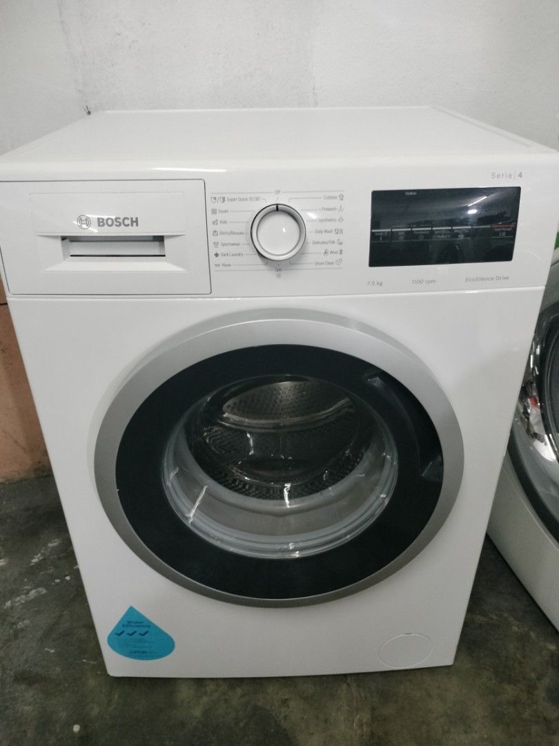 Bosch 7.5kg front loading washing machine, TV & Home Appliances