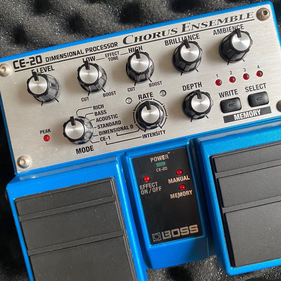BOSS CE20 Modulation Chorus Ensemble Twin Pedal on Carousell