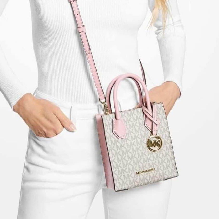 Mk mercer outlet pink and white