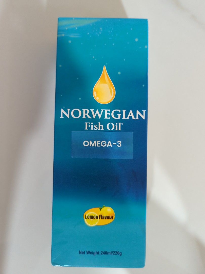 [BRAND NEW] Norwegian Fish Oil (Omega 3), Food & Drinks, Other Food ...
