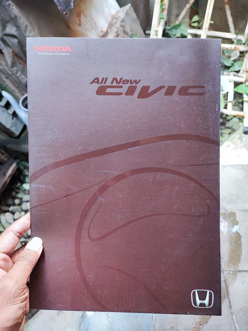 Brosur Leaflet Katalog Official Honda Civic 2013, Buku & Alat Tulis