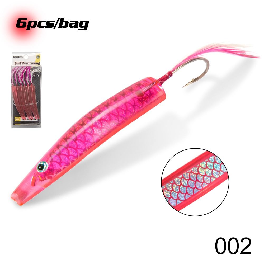 Buy 3+1 (6pieces/Box) Spoon Fishing Lure Hard Plastic Fishing