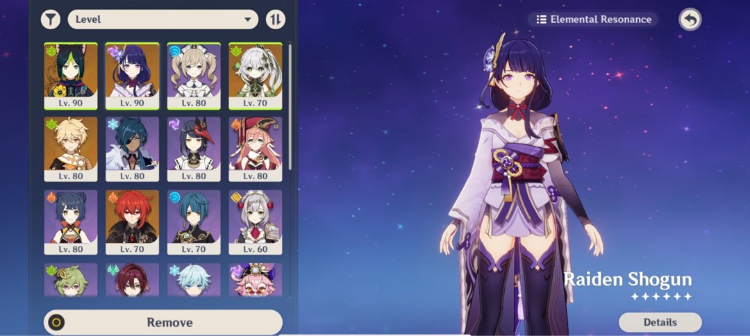 C3 Raiden+Nahida+Sign, Video Gaming, Video Games, Others on Carousell