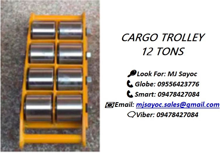 CARGO TROLLEY 12TONS, Commercial & Industrial, Industrial Equipment on ...