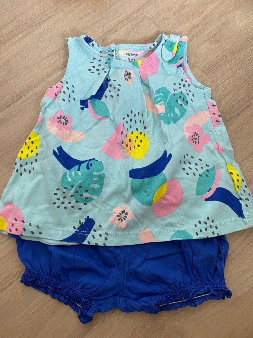 carters baby girl clothes set, Babies & Kids, Babies & Kids Fashion on