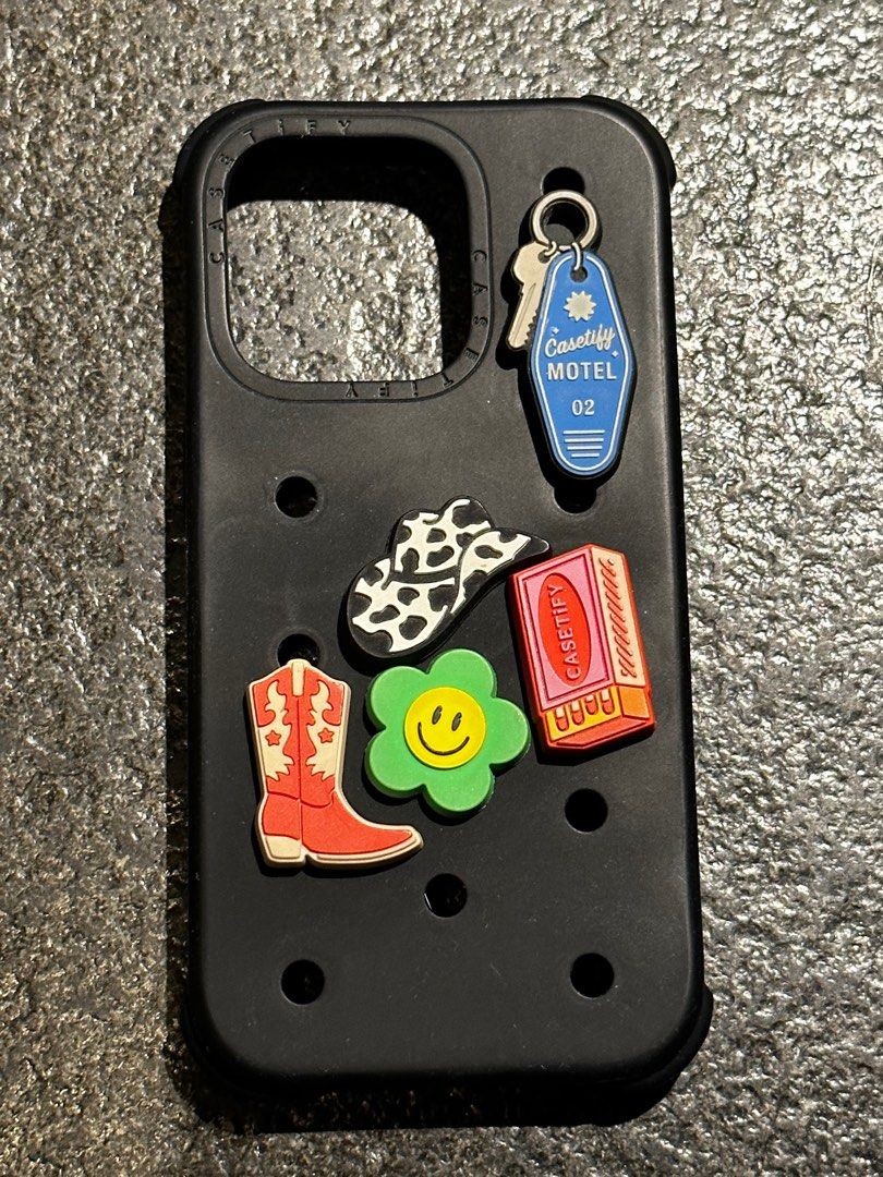 Casetify iPhone 14pro case crocs, 手提電話, 電話及其他裝置配件 - Main Image