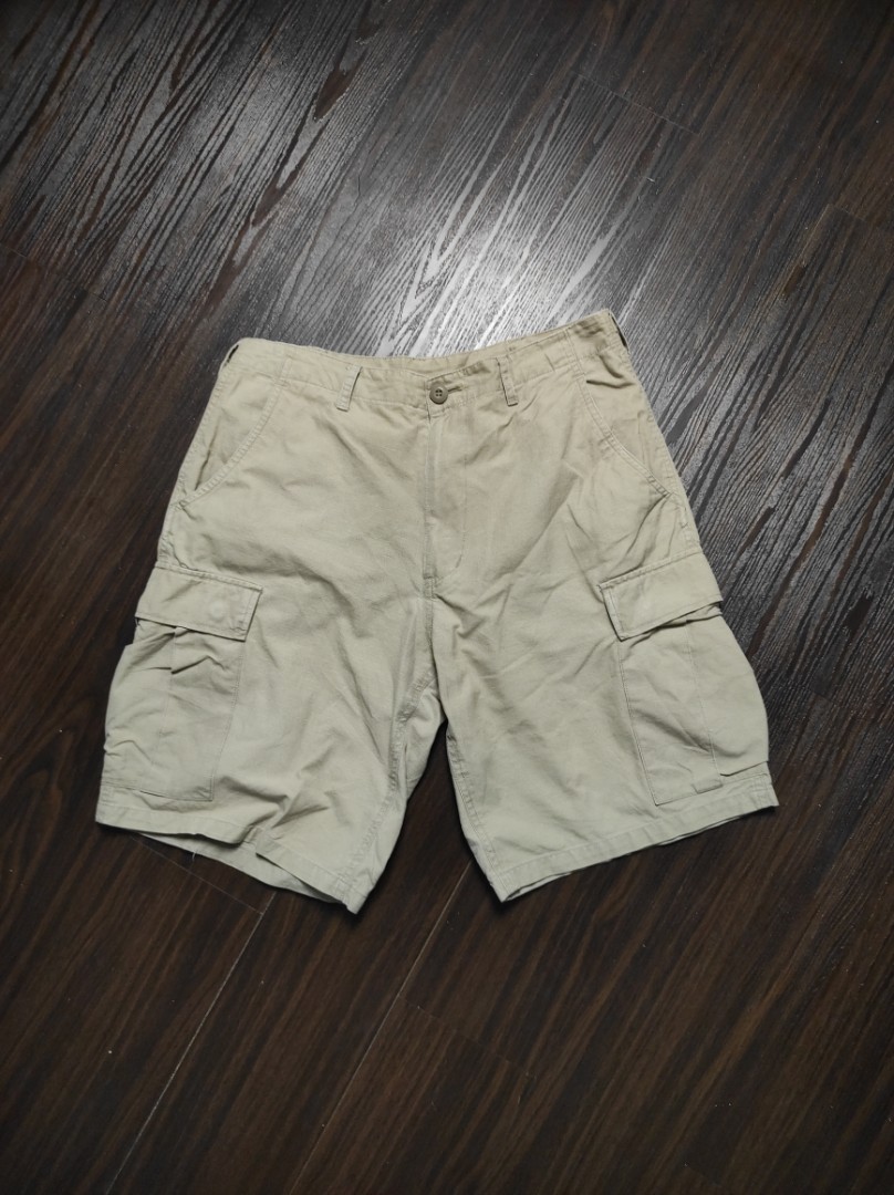 Celana Cargo Pendek Rotcho BDU Brown Short Cargo Pants, Fesyen Pria ...