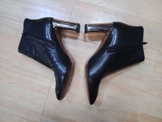 Celine Black Heels Boots