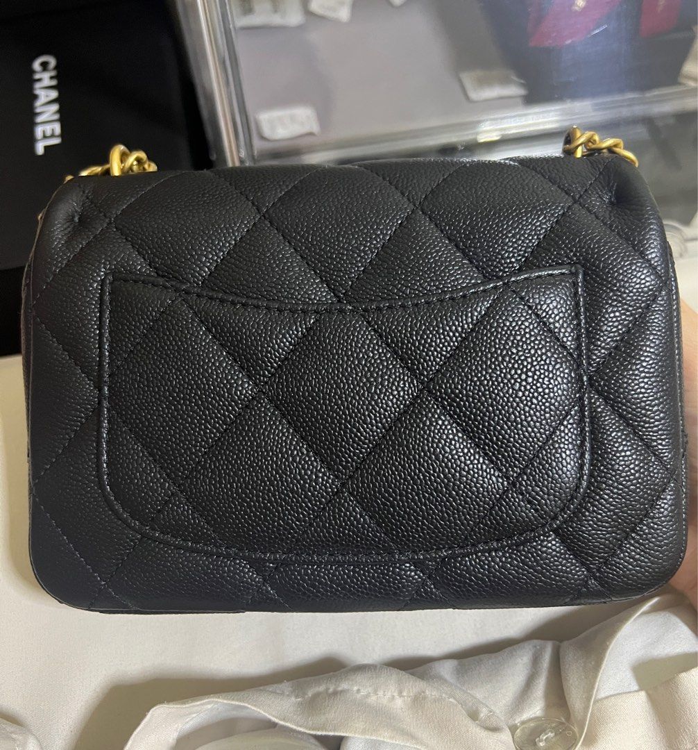Chanel 23p Heart Crush Flap Caviar 20cm, Luxury, Bags & Wallets on