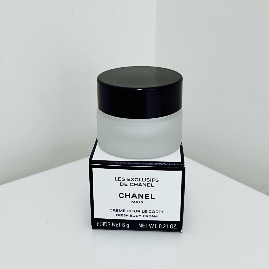 Chanel 6g fresh body cream, LES EXCLUSIFS DE CHANEL, 美容＆個人護理, 沐浴＆身體護理,  沐浴及身體護理- 身體護理- Carousell